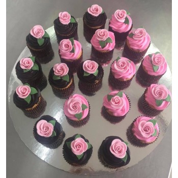 Rose Fondant Cupcake